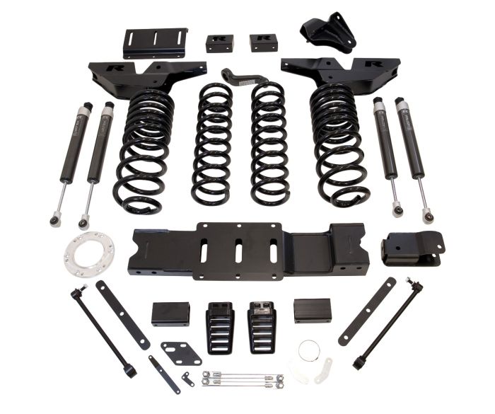 6'' LIFT KIT 2019-2024 RAM 2500 W/ FALCON SHOCKS AND RING AND CROSSMEMBER STANDARD OUTPUT DIESEL MOTOR