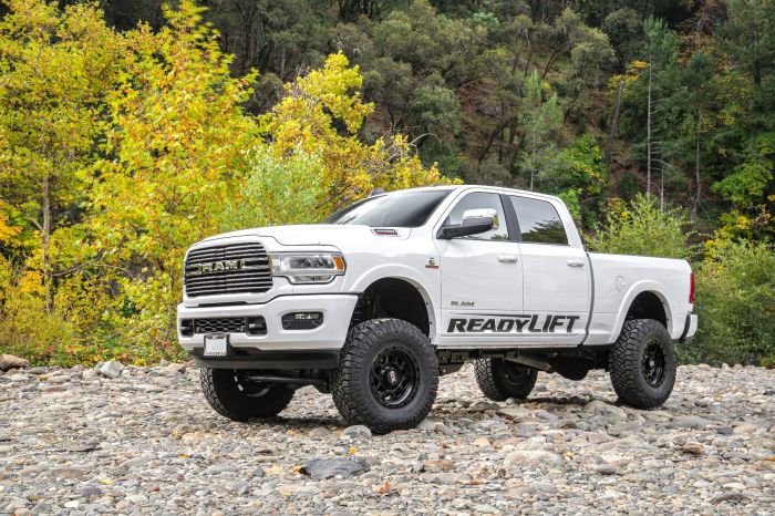 6'' LIFT KIT 2019-2024 RAM 2500 W/ FALCON SHOCKS AND RING AND CROSSMEMBER STANDARD OUTPUT DIESEL MOTOR