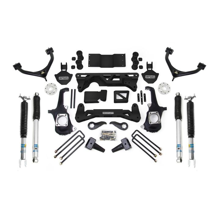 7-8" LIFT KIT - GM SILVERADO / SIERRA 2500HD/3500HD W/ BILSTEIN SHOCKS 2011-2019