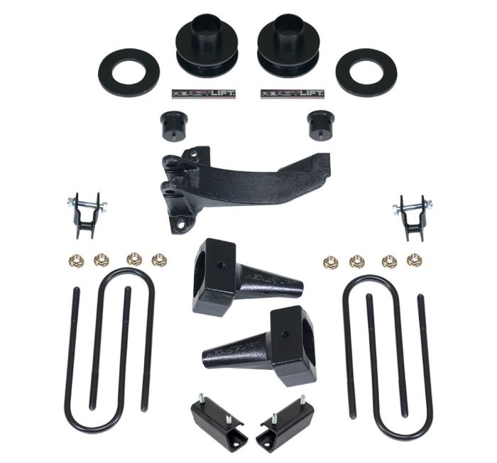 2.5" SST LIFT KIT W/ 5" REAR BLOCKS - FORD SUPER DUTY F250/F350/F450 4WD (1-PC DRIVE SHAFT ONLY) 2011-2016