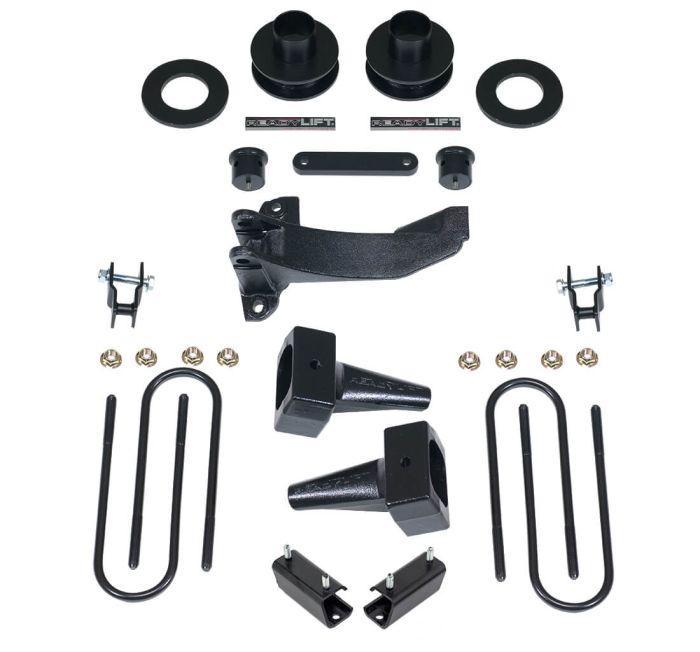 2.5" SST LIFT KIT W/ 4" REAR BLOCKS - FORD SUPER DUTY F250/F350 4WD (1-PC DRIVE SHAFT ONLY) 2011-2016